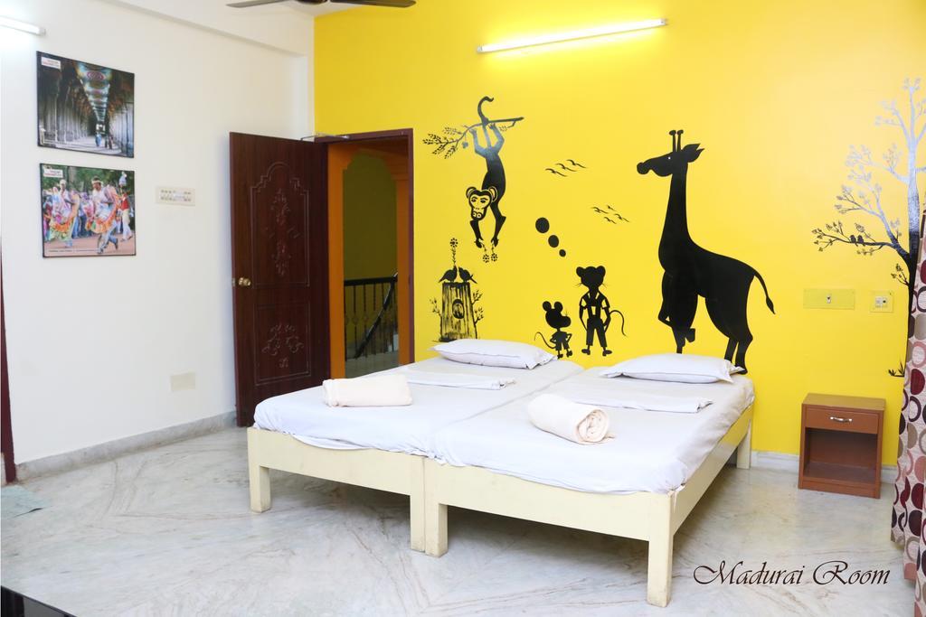 Elements Hostel Chennai Oda fotoğraf
